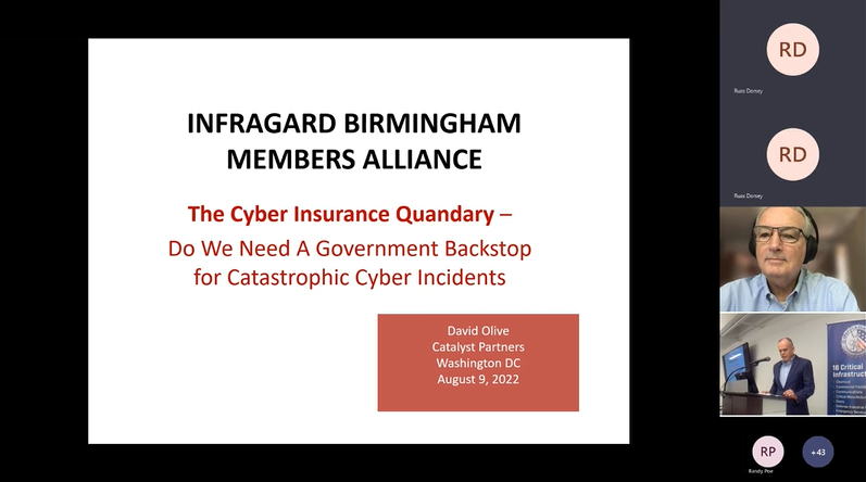 September Meeting: David Olive – The Cyber Insurance Quandary